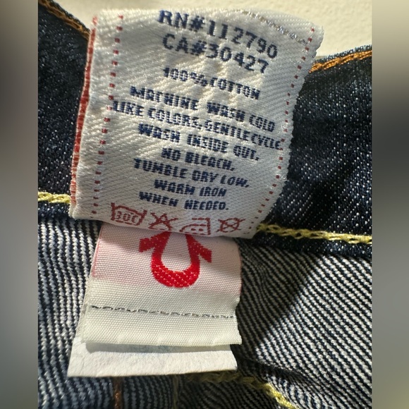 Authentic y2k Sexy True Religion Denim Jeans - Picture 6 of 7